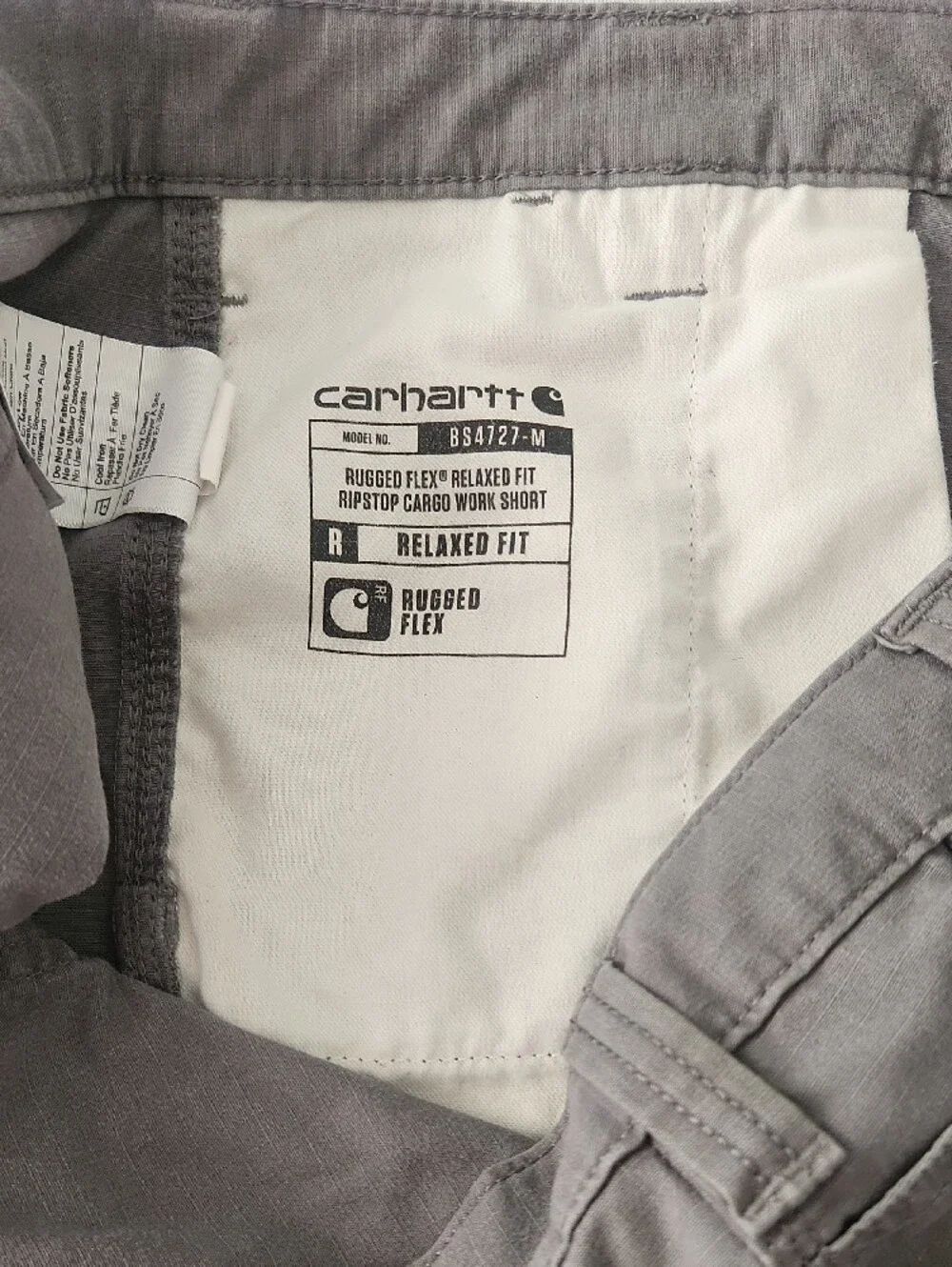 Carhartt Men's Cargo Shorts in Light Gray